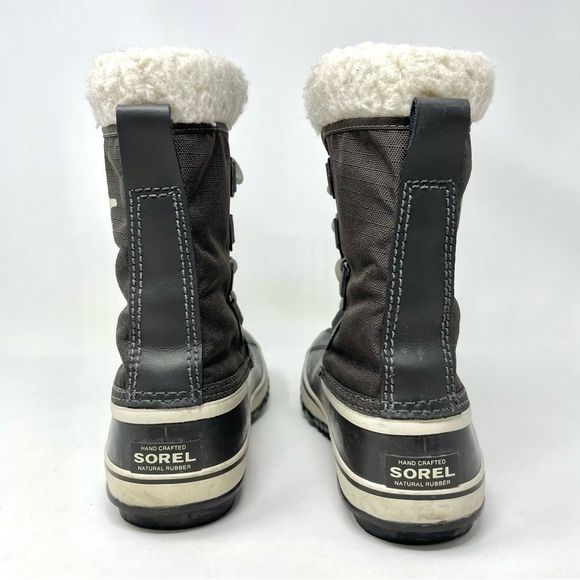 SOREL Grey Caribou Snow Boots Size 7/38.5 - Picture 5 of 9